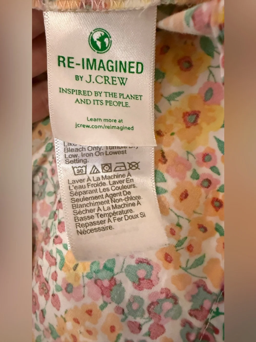 J.Crew Re-Imagined Multicolor Floral Sleeveless Midi Dress Size 2